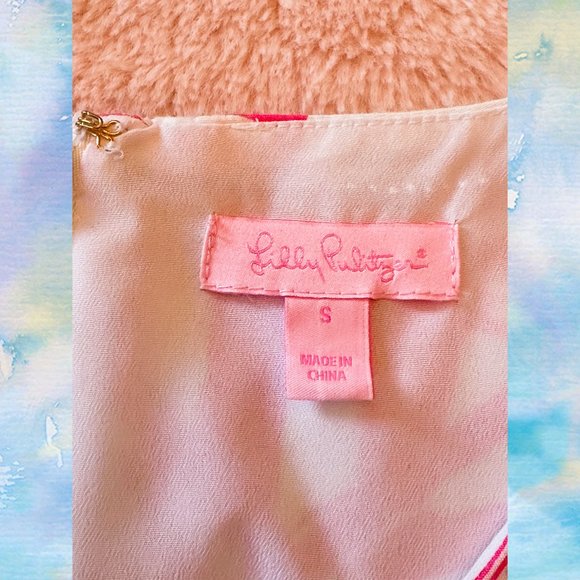 Lilly Pulitzer Julianna Mini Beaded Tunic Dress Capri Pink Small - Picture 4 of 5